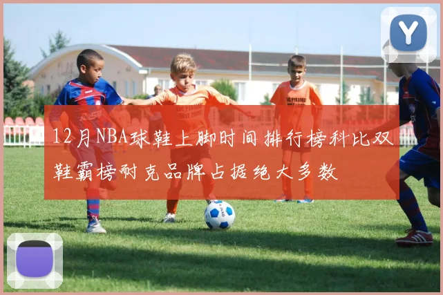 12月NBA球鞋上脚时间排行榜科比双鞋霸榜耐克品牌占据绝大多数
