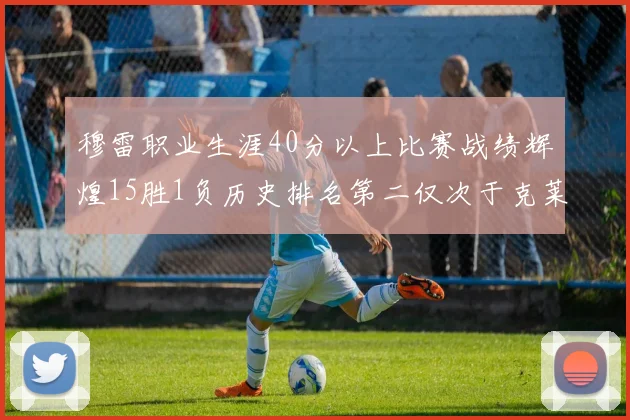 穆雷职业生涯40分以上比赛战绩辉煌15胜1负历史排名第二仅次于克莱的完美19胜0负